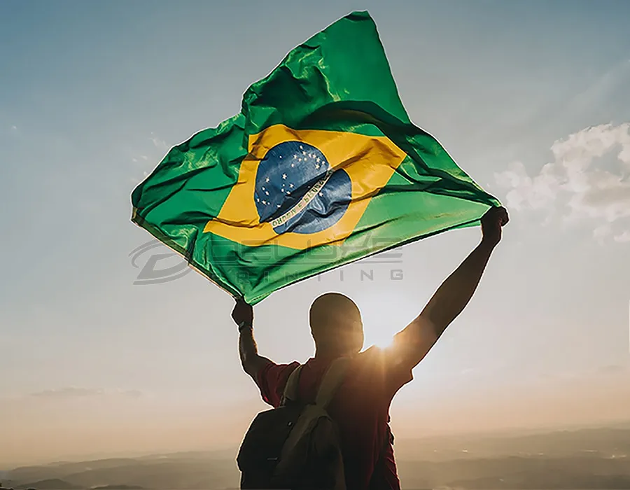 Brazil Flags Printing Dubai