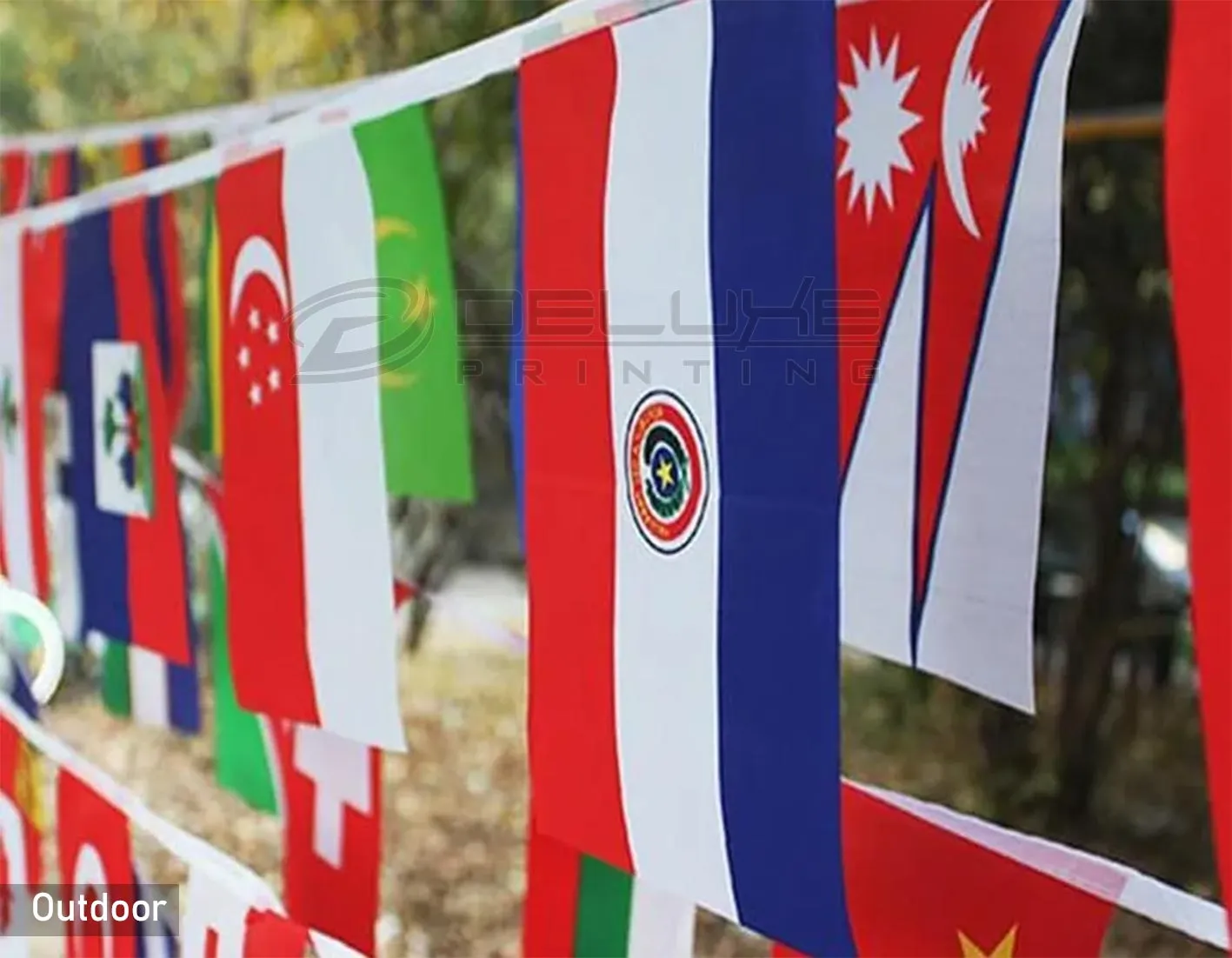 outdoor flags printing dubai