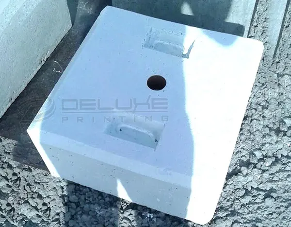 Square Concrete Base Dubai