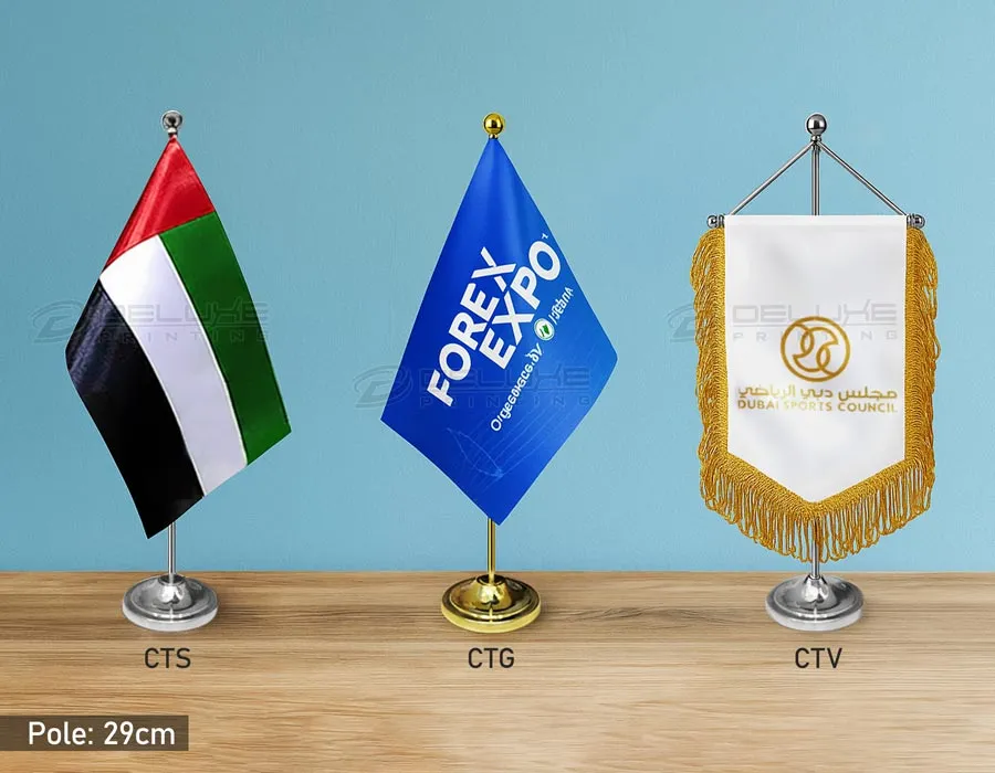 Table Flag Printing Dubai