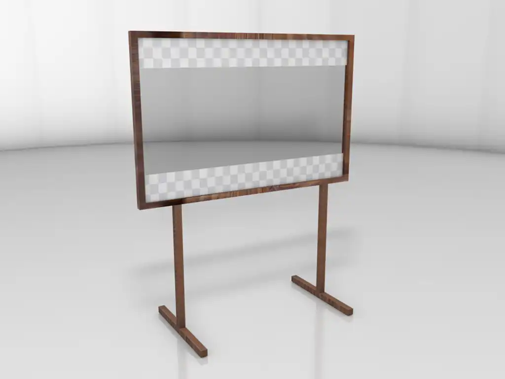 Wooden Partition Stand Dubai