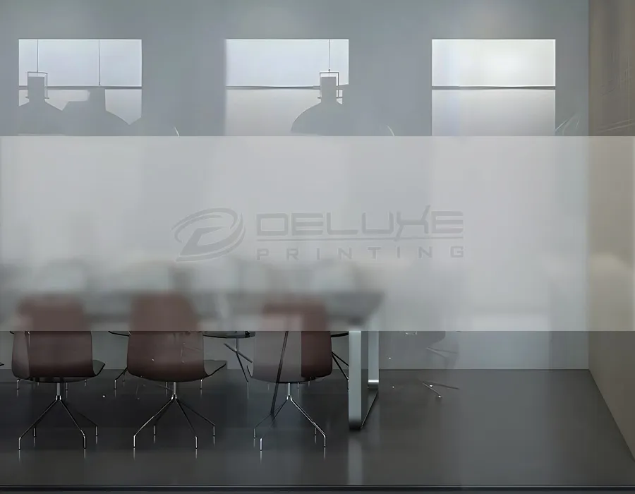 Blank Frosted Sticker Dubai