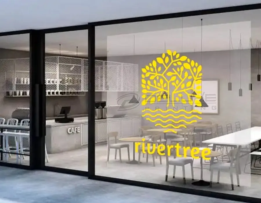 Clear Window Decals Dubai