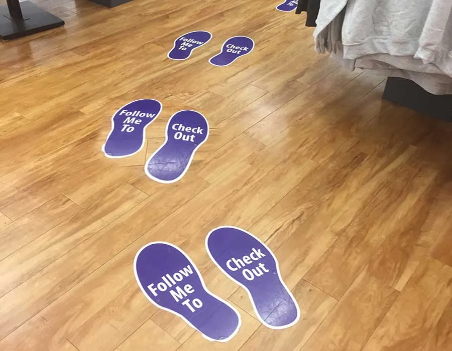 Floor Graphic Sticker Dubai