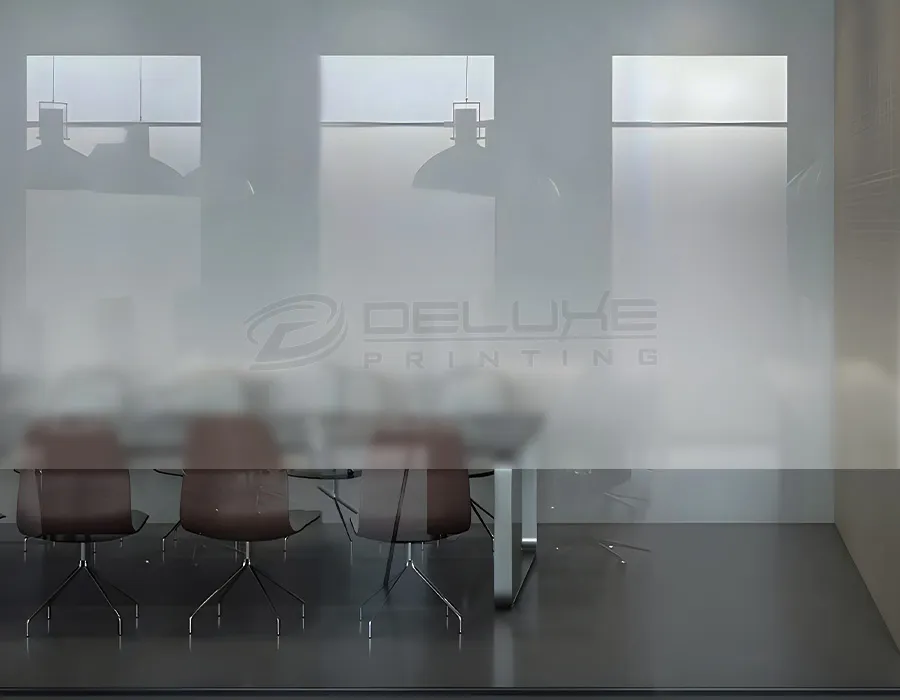 Gradiant Frosted Sticker Dubai