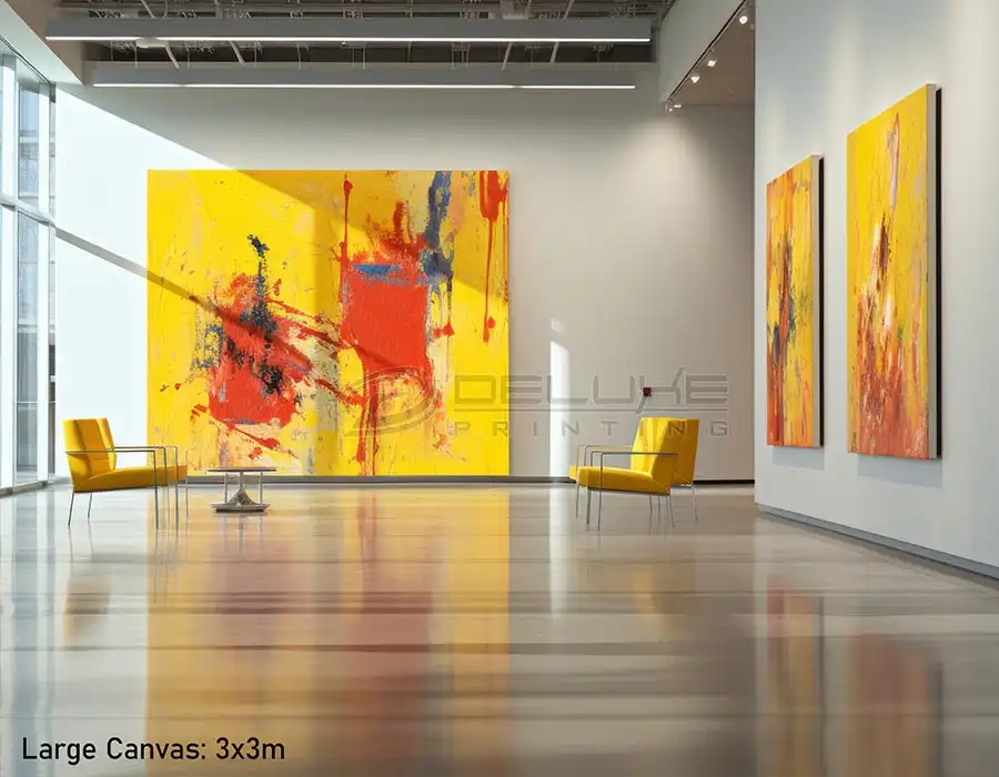Hotel Lobby Canvas Printing Dubai