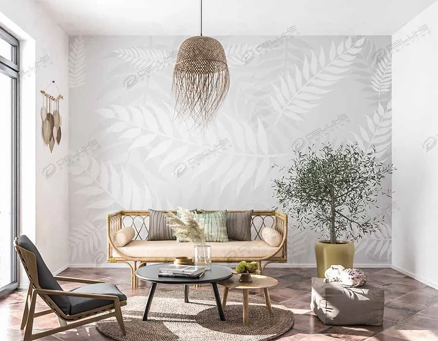 Living Room Wallpaper Printing Dubai