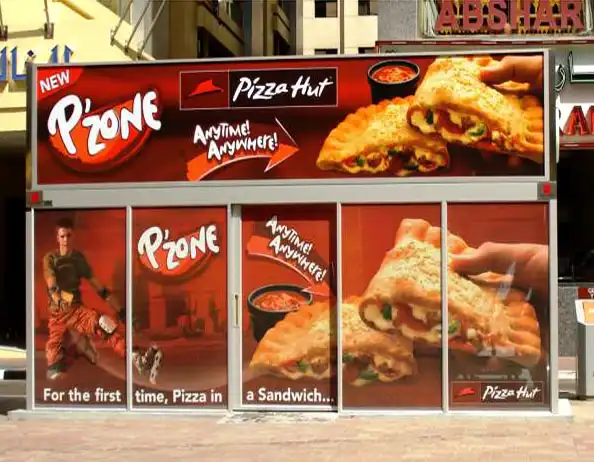 One way vision window sticker Dubai