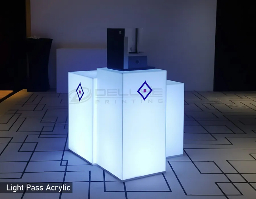 Pedestal Stand - Acrylic Dubai