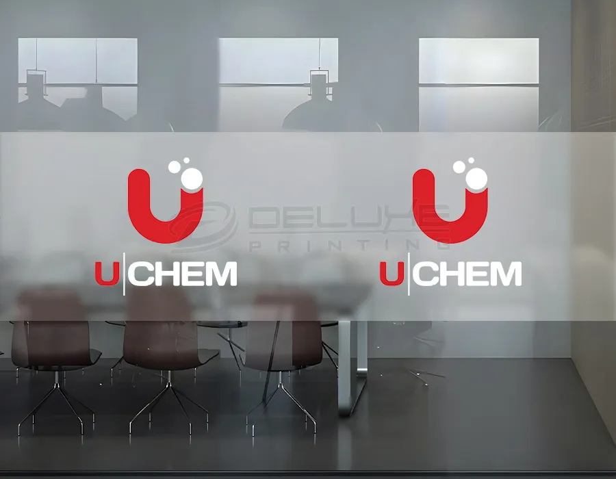 Printed Frosted Sticker in Dubai