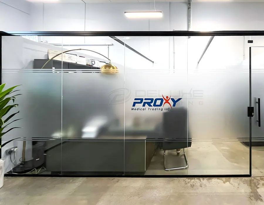 Printed Frosted Sticker Dubai