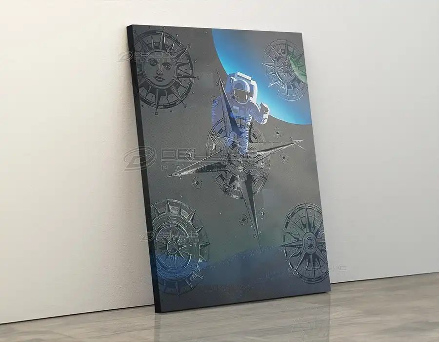 Raised Glossy Print Canvas Printing Dubai