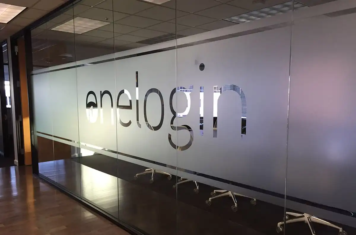 Reverse Cut Frosted Sticker Dubai