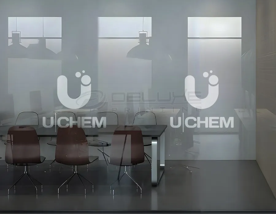 Standard Cut Frosted Sticker Dubai