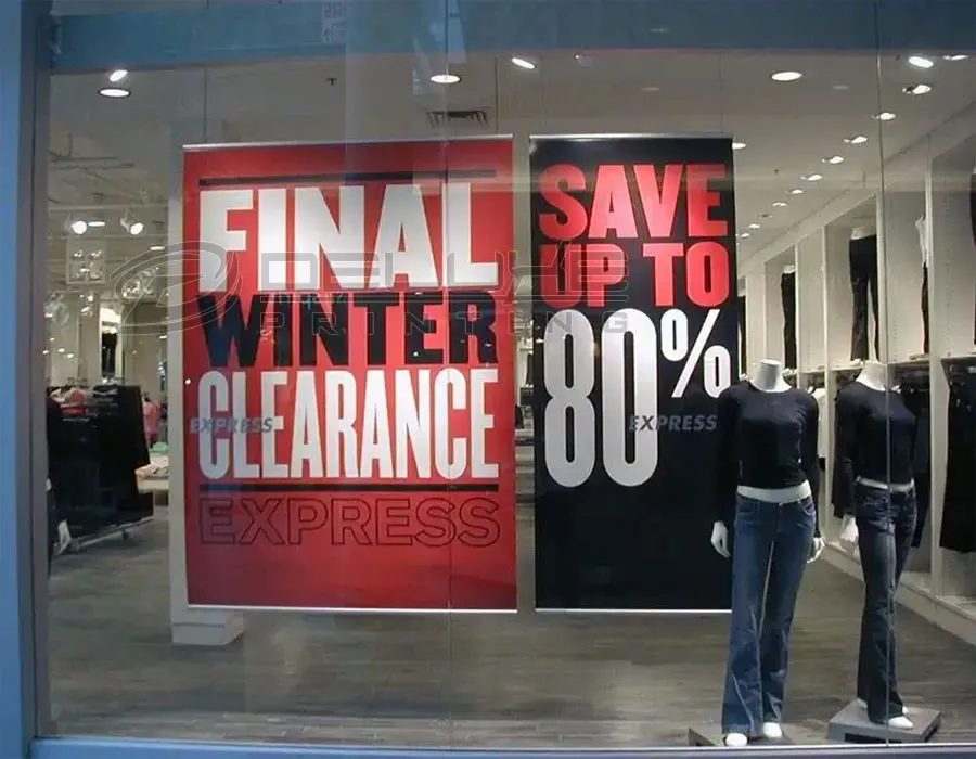 Store Hanging Posters Dubai