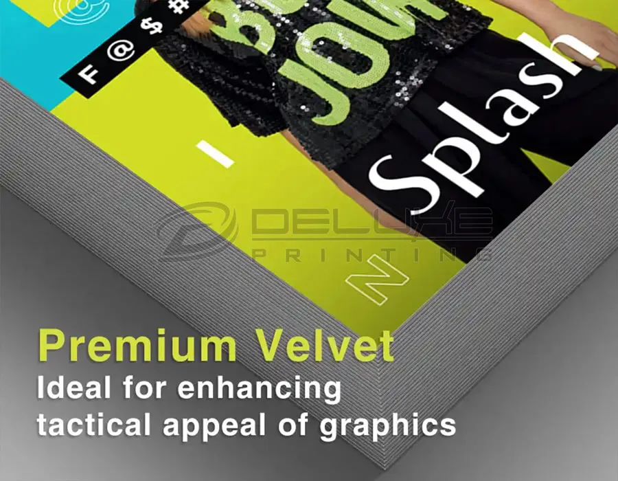 Velvet Finish Posters Dubai
