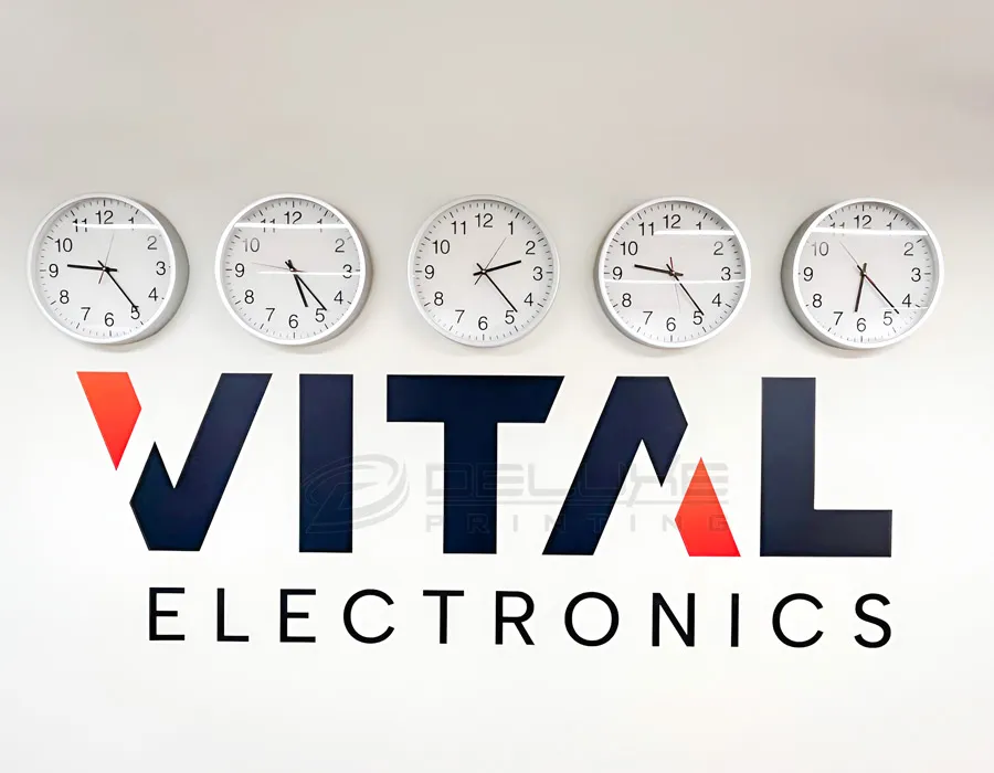 Wall Vinyl Lettering for office in Dubai