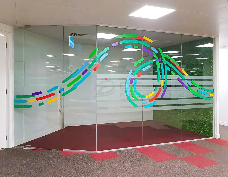 Window Glass Vinyl Lettering Dubai