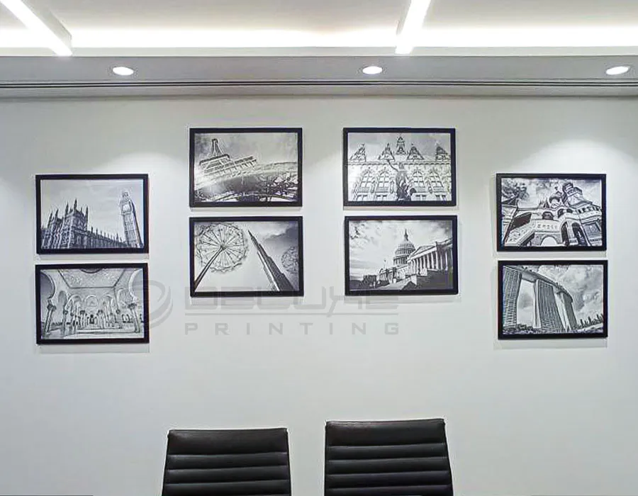 Classic Wooden Frames Printing & Personalized Options Dubai, UAE
