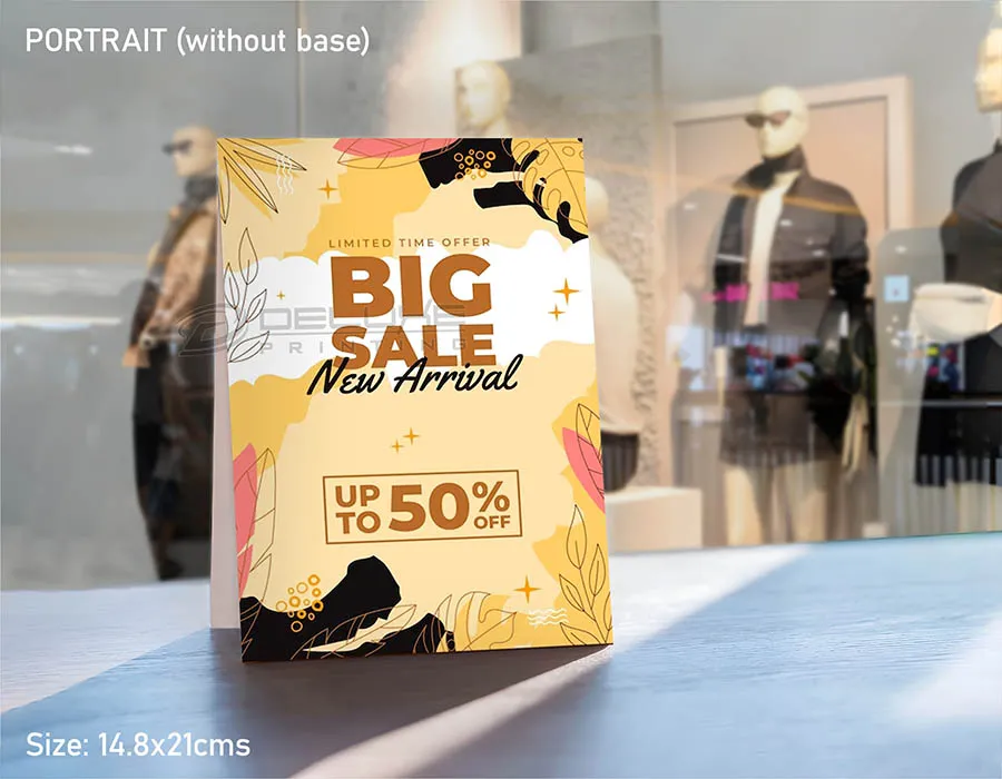 Landscape Name Tent Cards Dubai