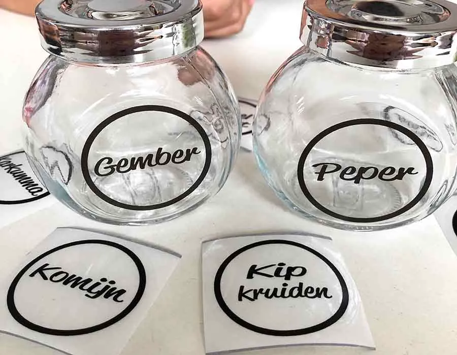 Transparent Stickers Printing in Dubai