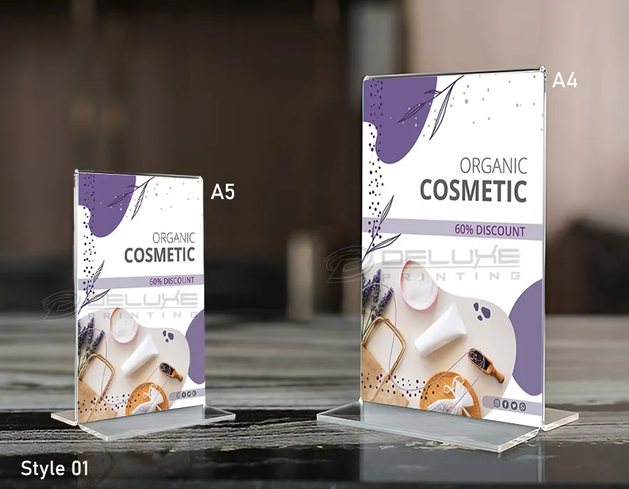 Full covered Acrylic Table Top Dubai