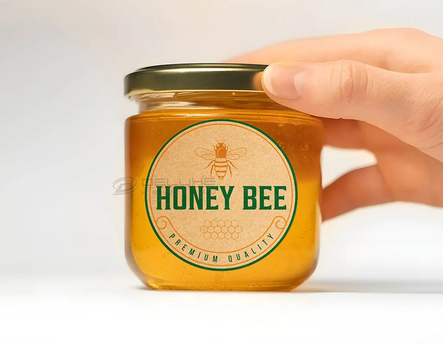 Kraft Paper Stickers printing Dubai