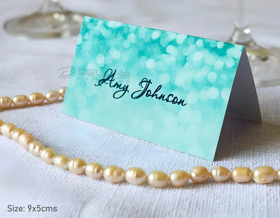 Landscape Name Tent Cards Printing Dubai