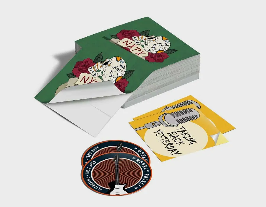 Paper Stickers making in Dubai