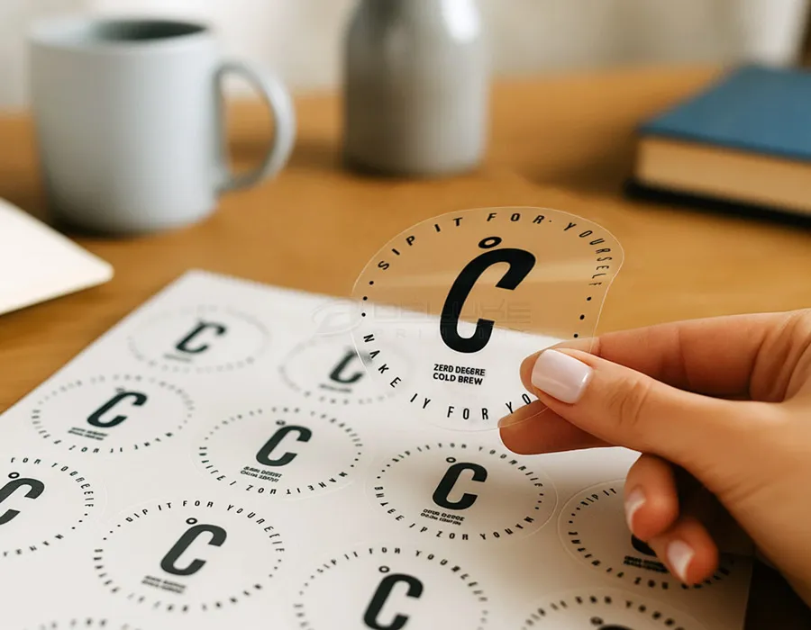 Transparent Sticker Dubai