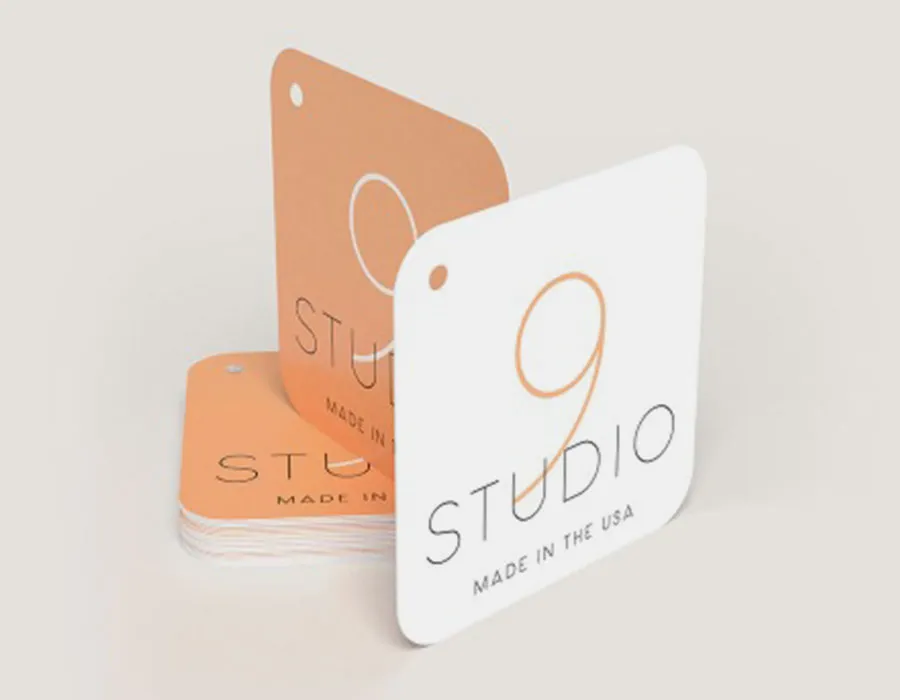 rounded hang tag printing dubai