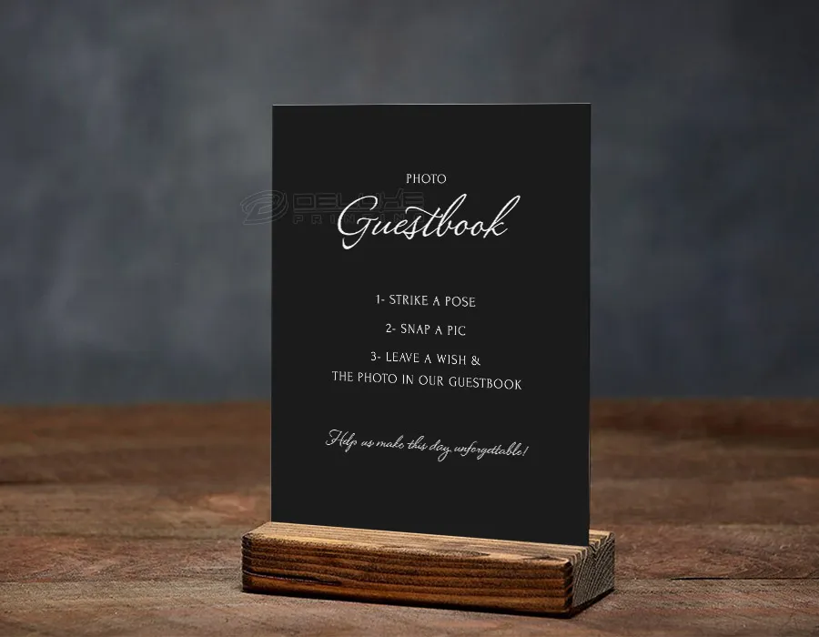 Wooden Base Table Toppers Dubai