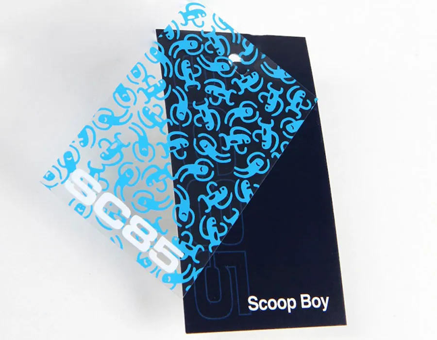 translucent hang tag printing dubai