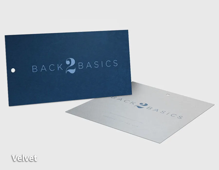 velvet hang tag printing dubai