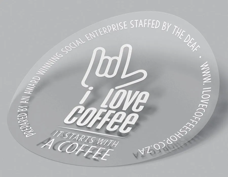 White Ink Stickers Printing Dubai