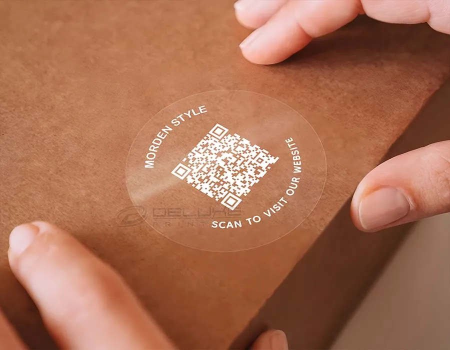 White Ink Sticker Dubai