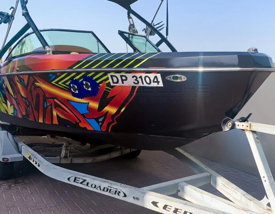 Boat Decals Printing Dubai