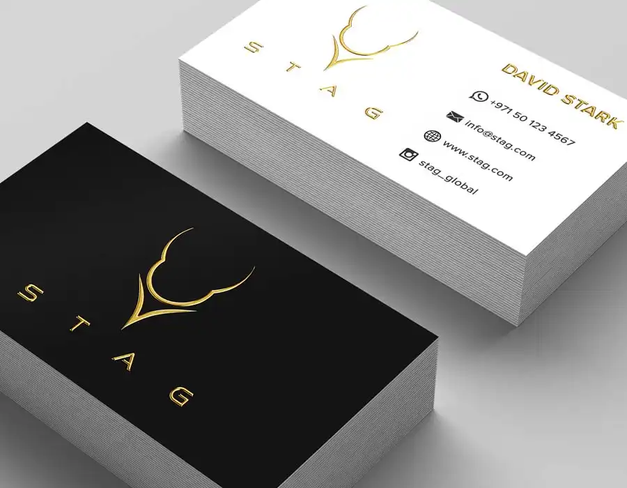 3d Foil Business Cards Printing Lahore