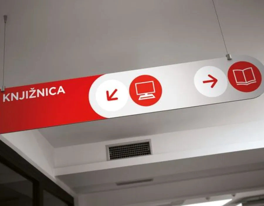 ACP Sheet with Digital Printed Vinyl Signage Dubai