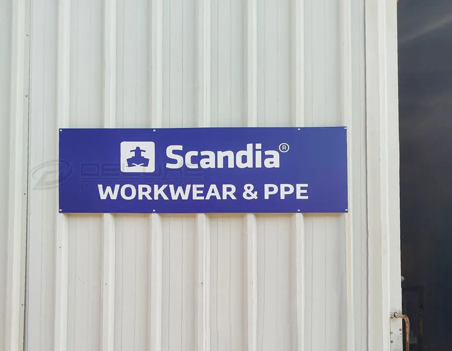 ACP Plate with Acrylic 3D Letters Dubai