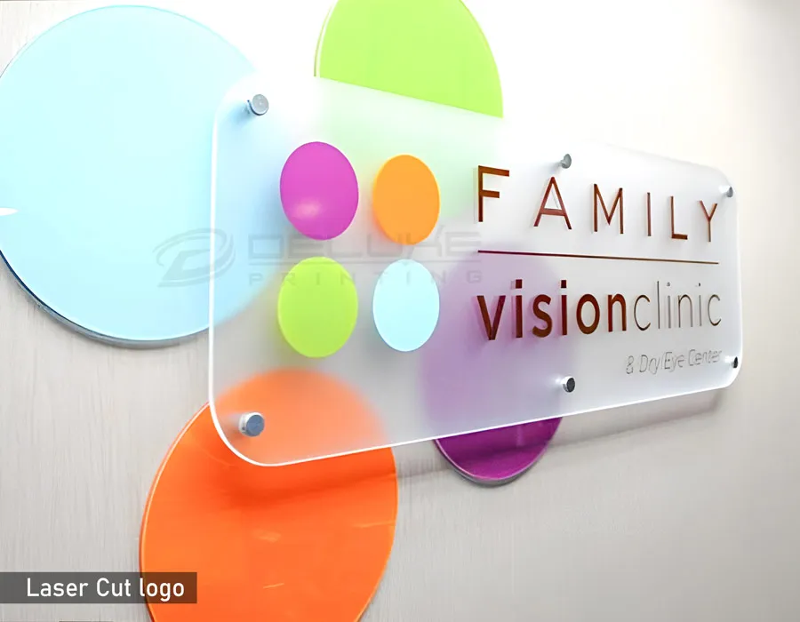 Acrylic Laser Cut Logo Dubai