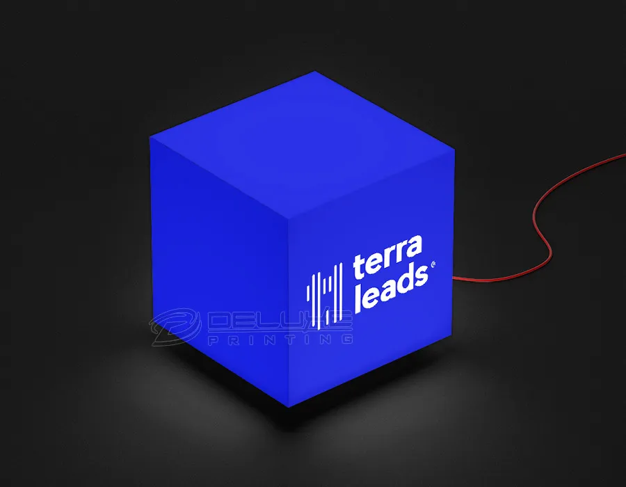 Acrylic Light Box Podium / Cubes Dubai