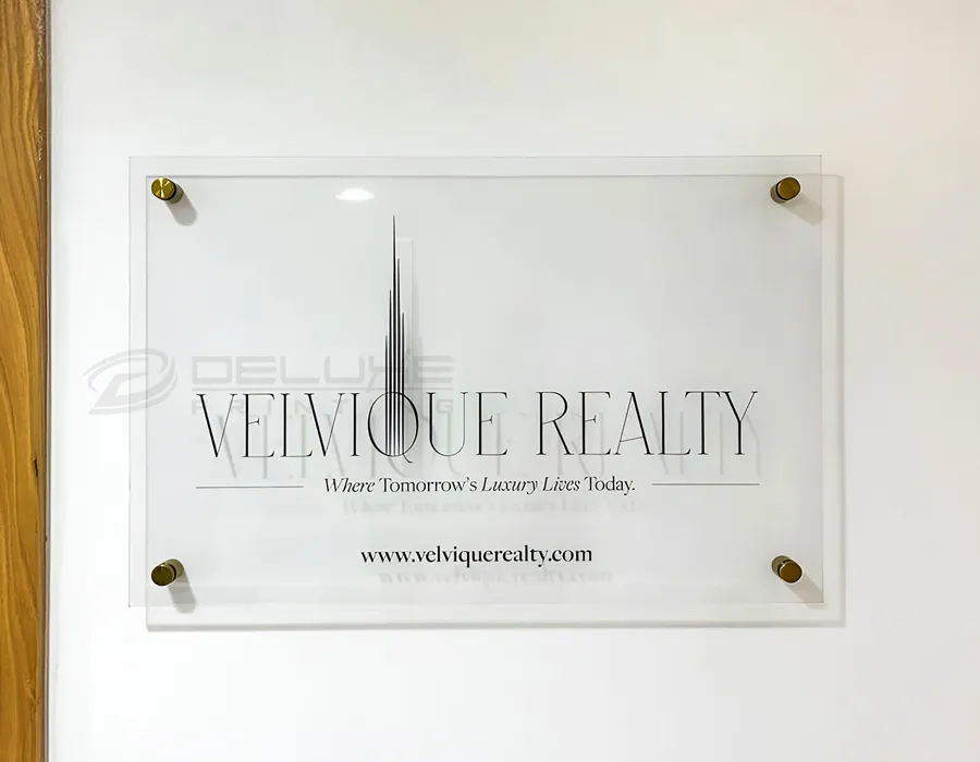 Acrylic Name Plates Dubai