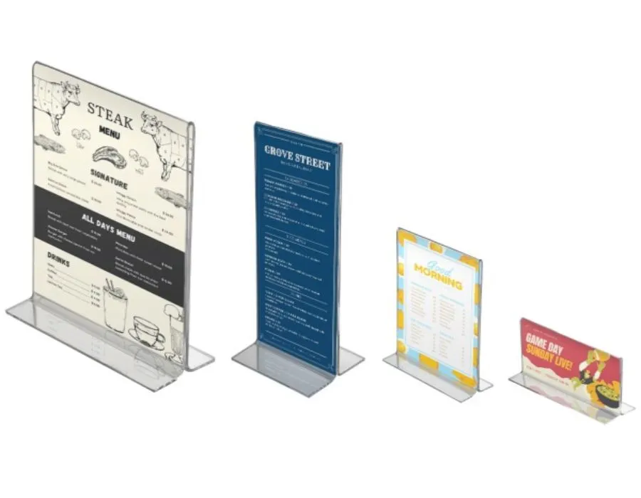 Acrylic Poster Insert Stands Dubai