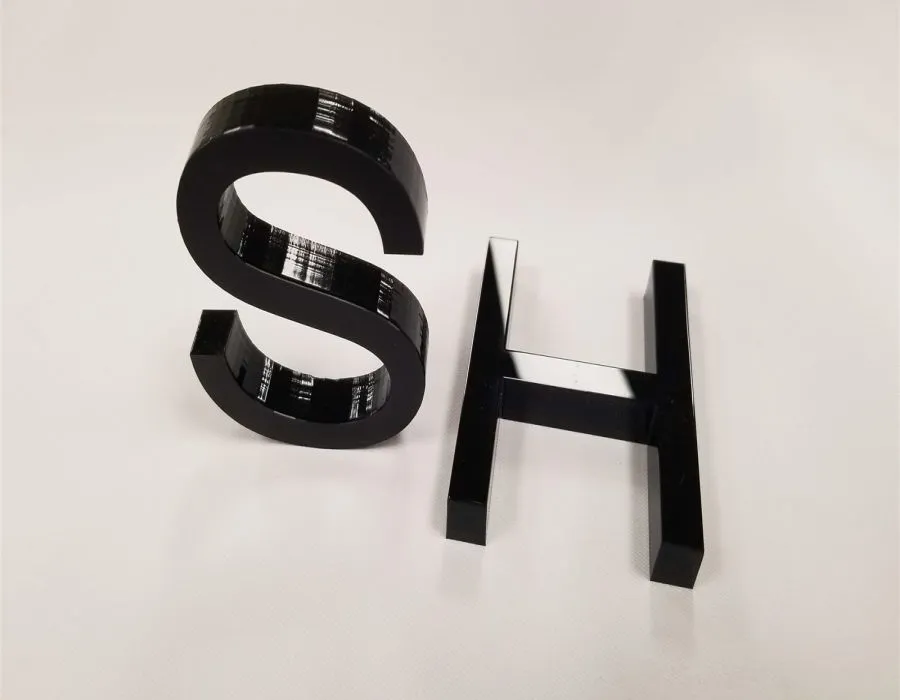 Acrylic Unlit Signage