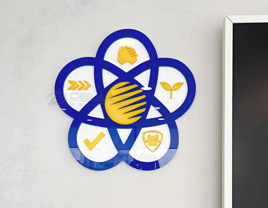 Acrylic Unlit Signage