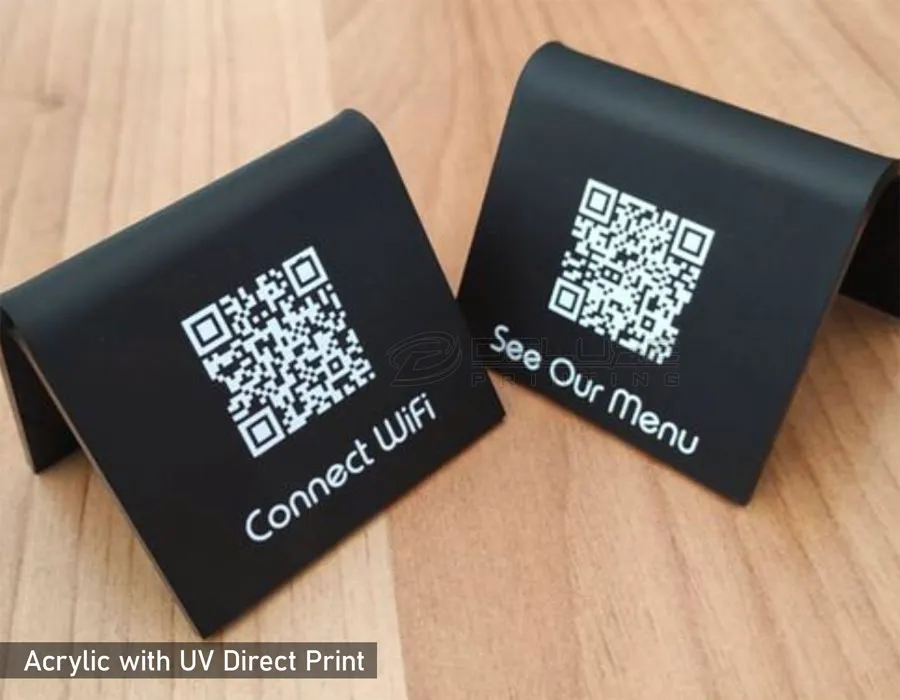 Acrylic with UV Direct Print & Molding Dubai