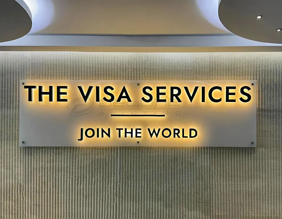 Aluminum Outlit Signage Dubai