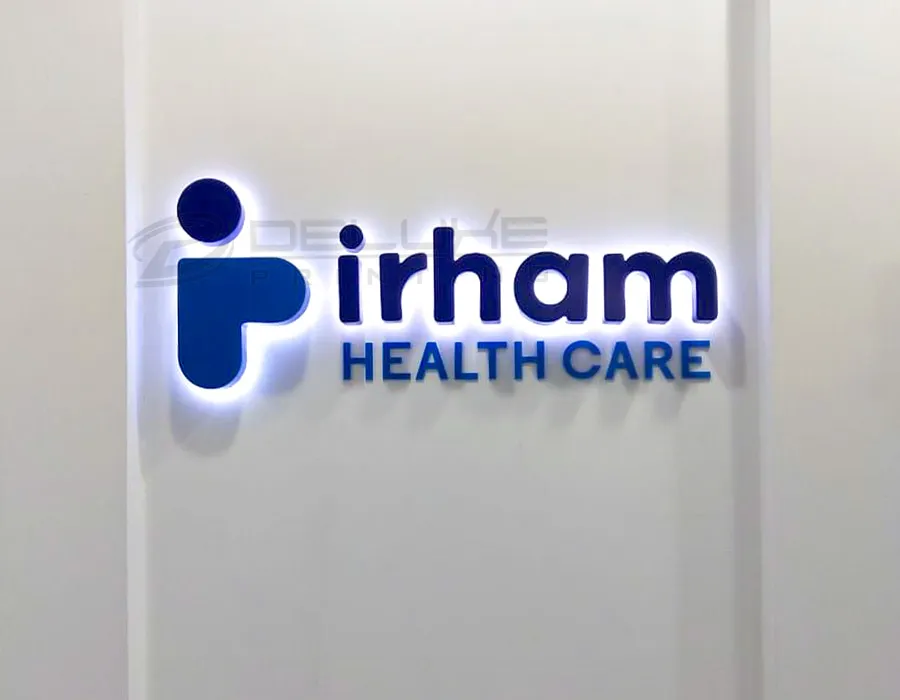 Aluminum Backlit Signage