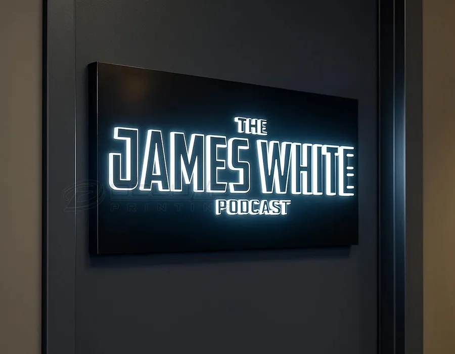 Aluminum Box with Acrylic Letters Sign Board Dubai